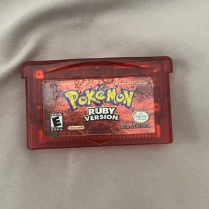 pokemon ruby version DS game GBA game boy advance